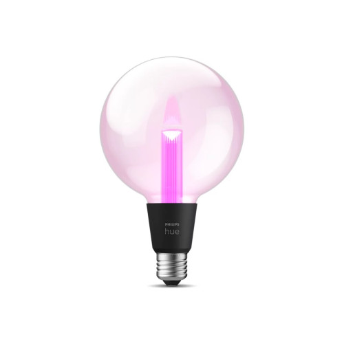 Philips HUE Philips Hue White and Color Ambiance - LED-glödlampa - form: G125 - E27 - 6.8 W - 2000-6500 K - CrystalClear