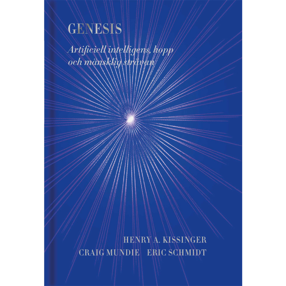 Produktbild för Genesis : artificiell intelligens, hopp och mänsklig strävan (bok, klotband)