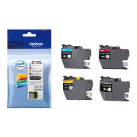 Produktbild för Brother LC3219XL Value Pack - 4-pack - XL - svart, gul, cyan, magenta - original - bläckpatron