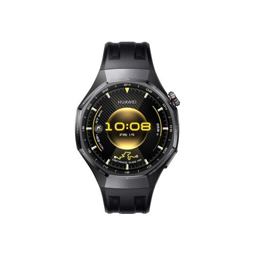 Huawei Huawei Watch GT 6 Pro - titanium alloy - smart klocka med rem - svart - svart