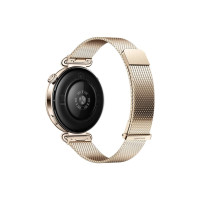 Produktbild för Huawei Watch GT 6 - rostfritt stål - smart klocka med milanese-rem - guld - guld