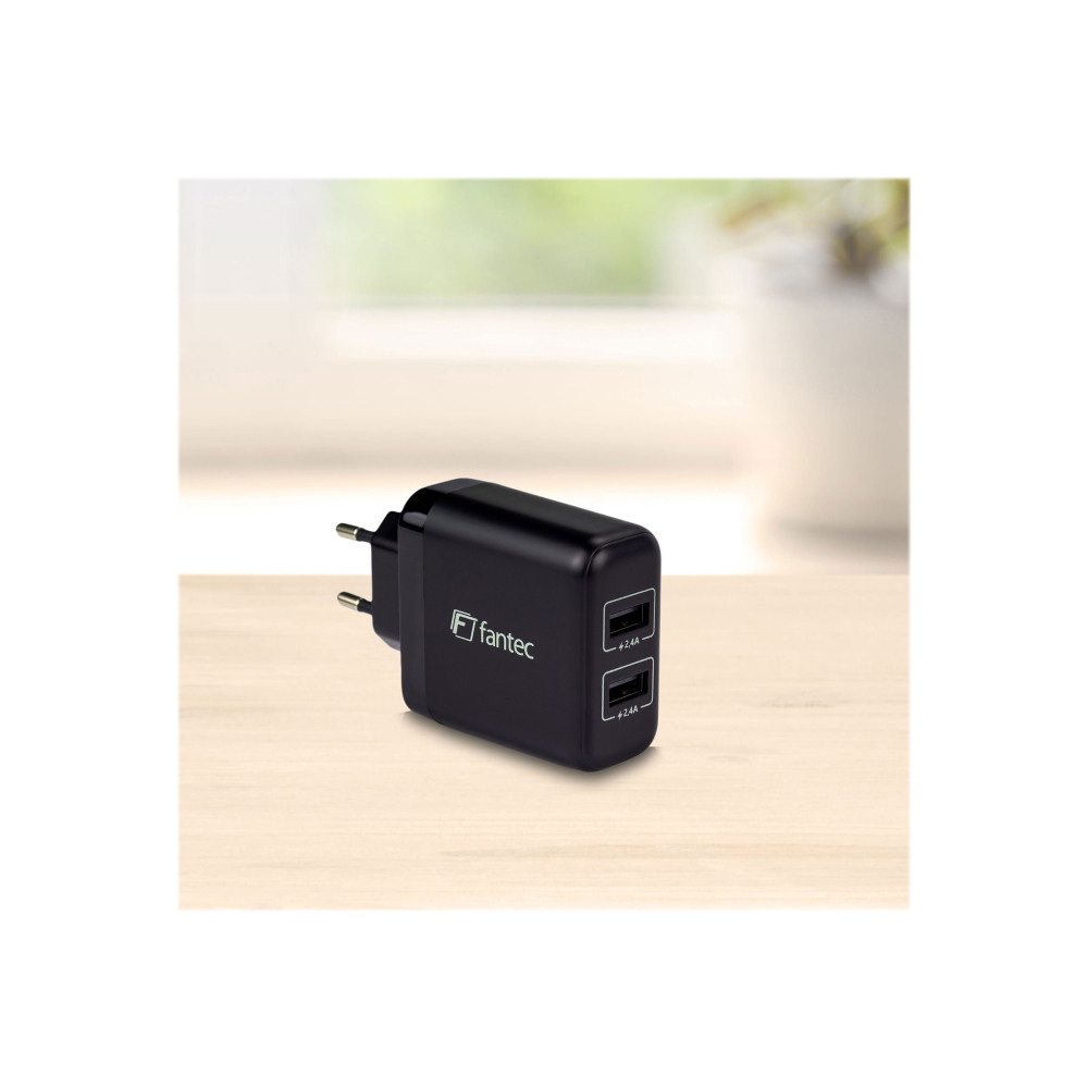 Produktbild för FANTEC SC-A224 strömadapter - USB - 24 Watt