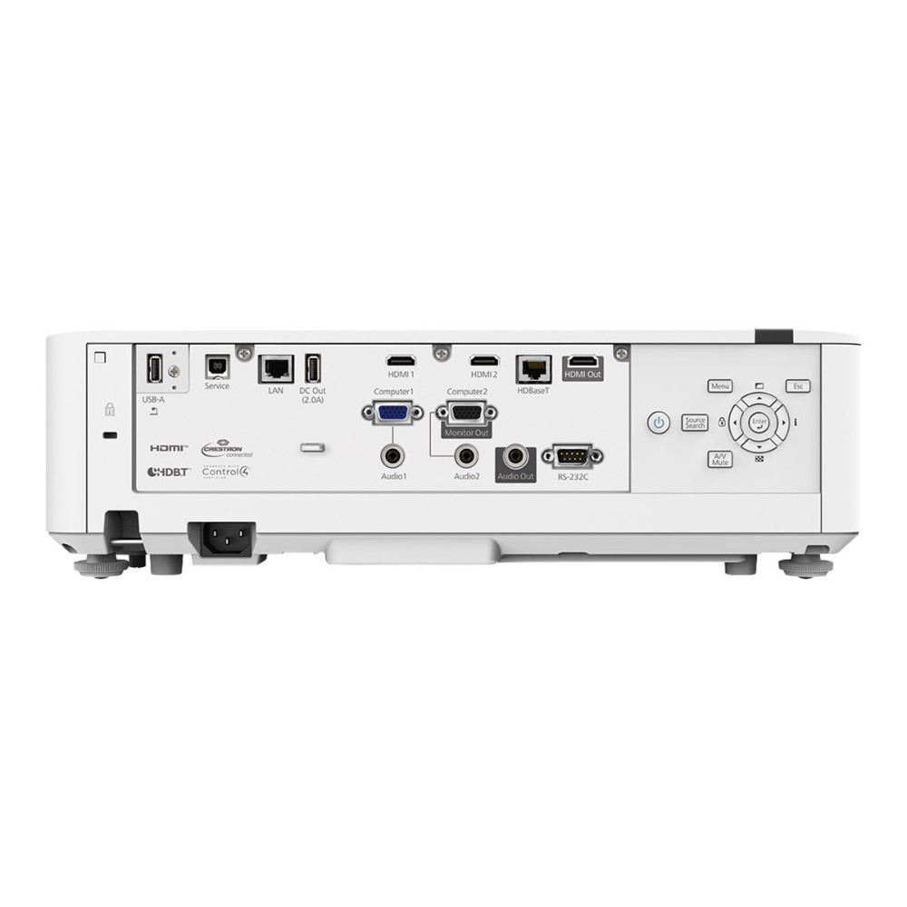 Produktbild för Epson EB-L530U - 3LCD-projektor - 802.11a/b/g/n/ac trådlös/LAN/Miracast - vit