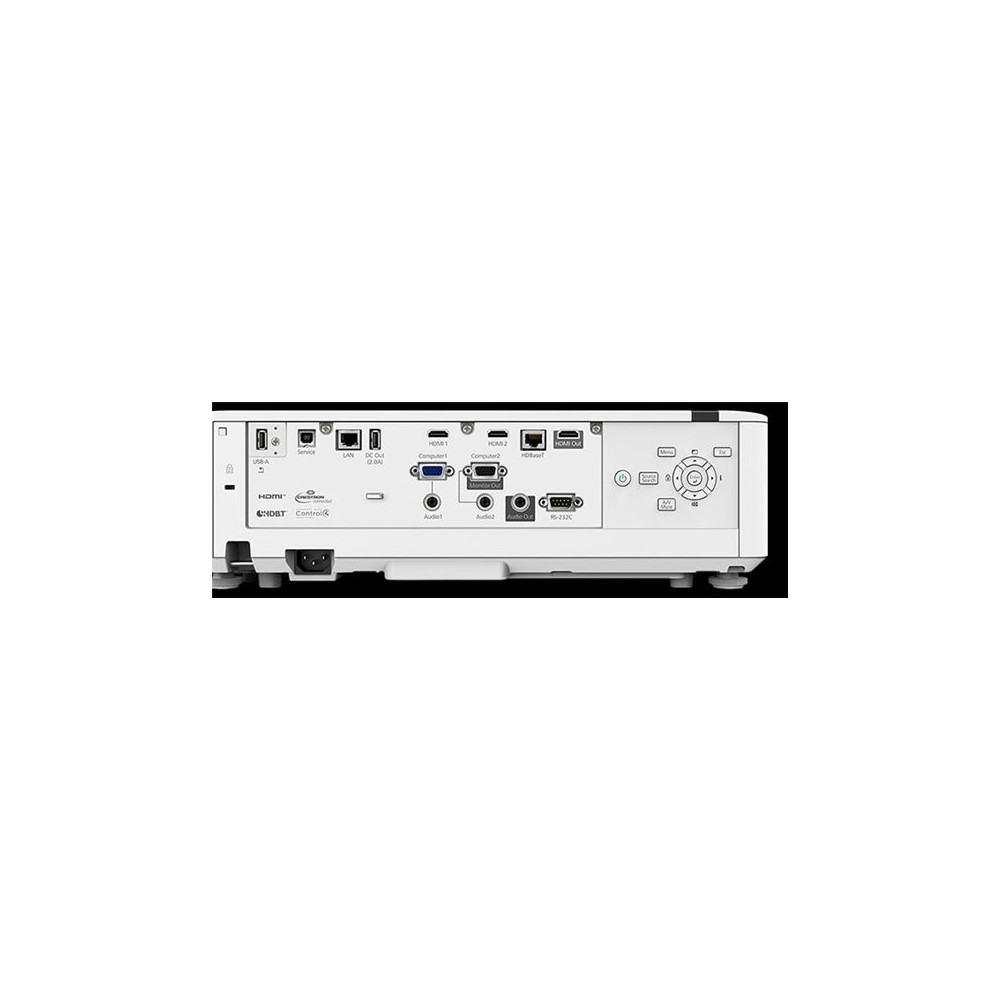 Produktbild för Epson EB-L530U - 3LCD-projektor - 802.11a/b/g/n/ac trådlös/LAN/Miracast - vit