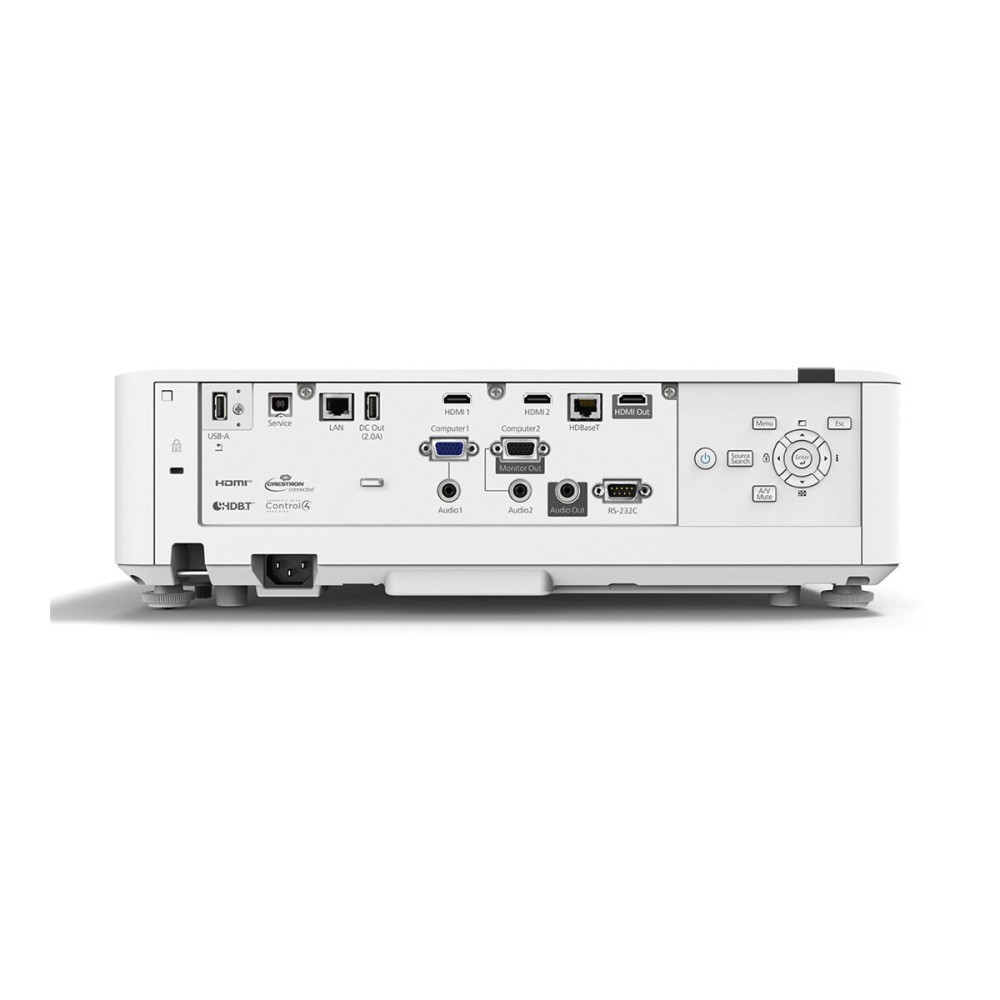 Produktbild för Epson EB-L530U - 3LCD-projektor - 802.11a/b/g/n/ac trådlös/LAN/Miracast - vit
