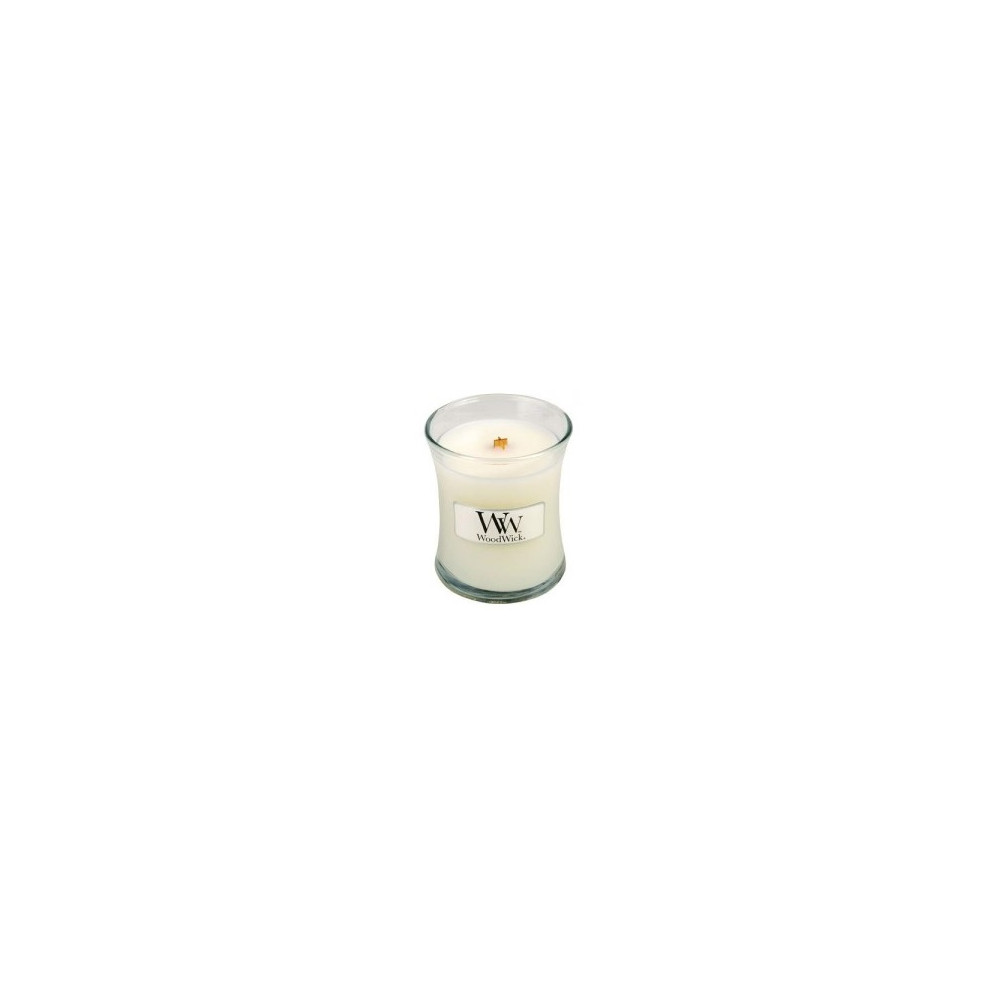 Produktbild för WoodWick White Tea & Jasmine scented candle with wooden wick 85 g