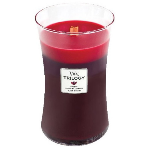 WoodWick WoodWick Sun Ripened Berries scented candle with wooden wick 609,5 g