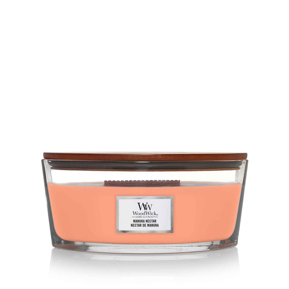 Produktbild för WoodWick Manuka Nectar Scented Candle With Wooden Wick 453,6g