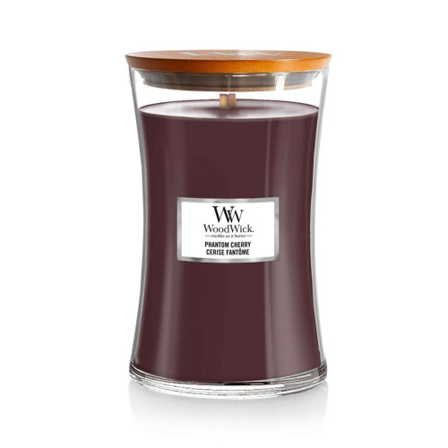 WoodWick Woodwick Phantom Cherry Scented Candle With Wooden Wick 609,5g