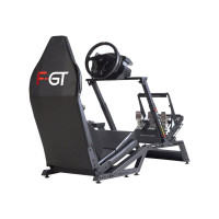 Produktbild för Next Level Racing F-GT - simuleringscockpit för racing - mattsvart