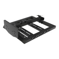 Produktbild för Next Level Racing Wheel Stand Racer ställ - för spelhandenheter - mattsvart