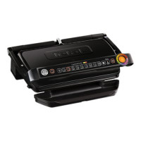 Produktbild för Tefal OptiGrill+ XL GC722834 - grill - svart