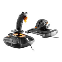 Produktbild för ThrustMaster T.16000M FCS Hotas - joystick och spjäll - kabelansluten