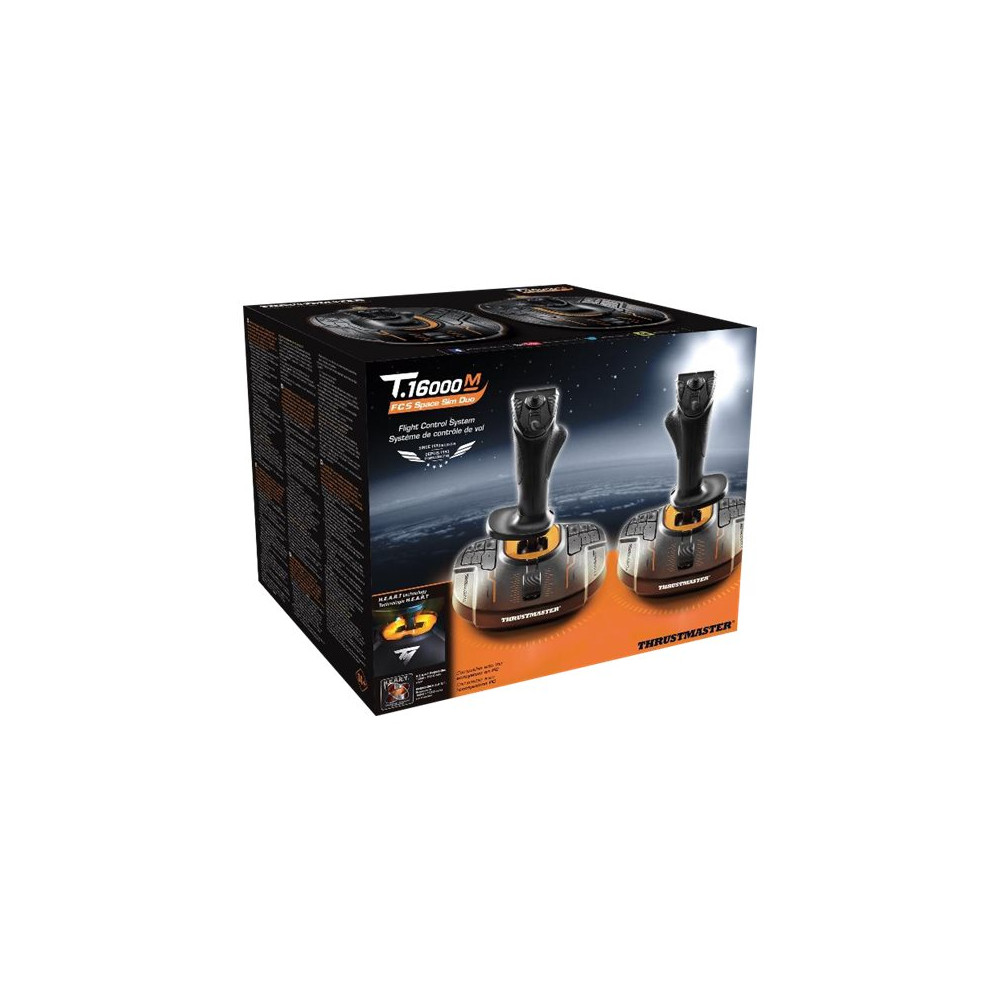 Produktbild för ThrustMaster T.16000M FCS Space Sim Duo - joystick - kabelansluten