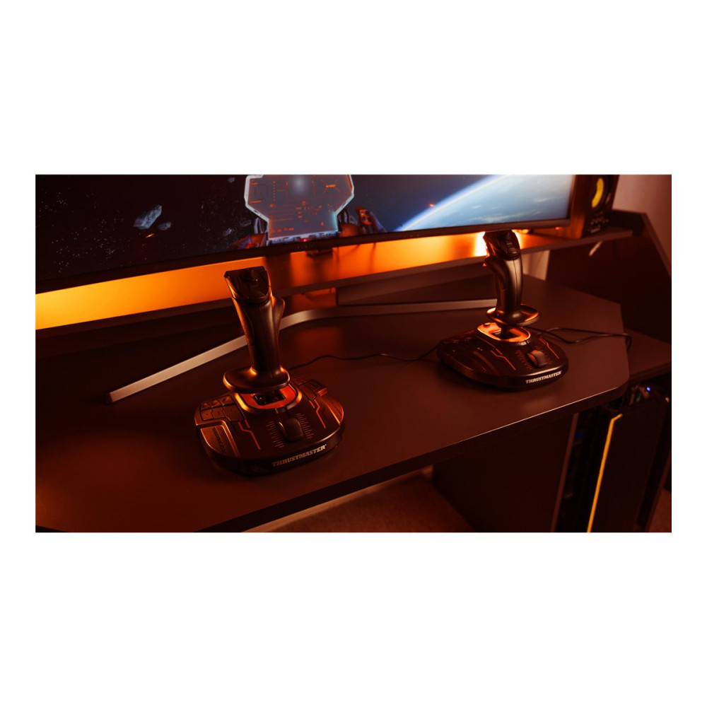 Produktbild för ThrustMaster T.16000M FCS Space Sim Duo - joystick - kabelansluten