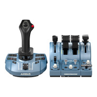 Produktbild för ThrustMaster TCA Captain Pack X Airbus Edition - joystick och spjäll - kabelansluten