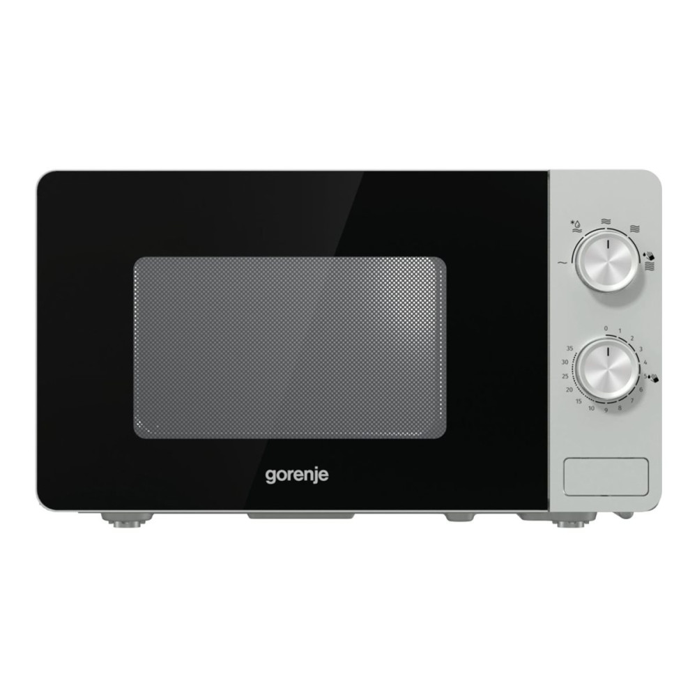 Produktbild för Gorenje Essential MO17E1S - mikrovågsugn - fristående - silver