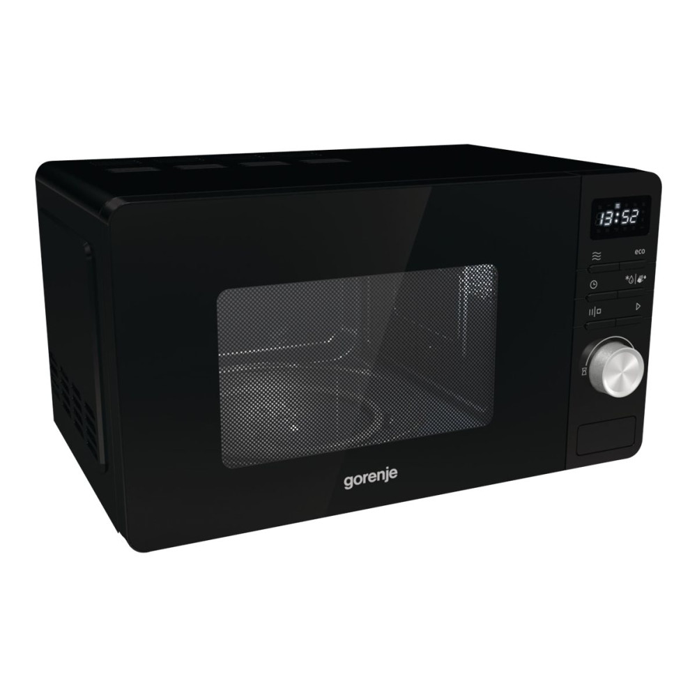 Produktbild för Gorenje MO20A3B - mikrovågsugn - fristående - svart
