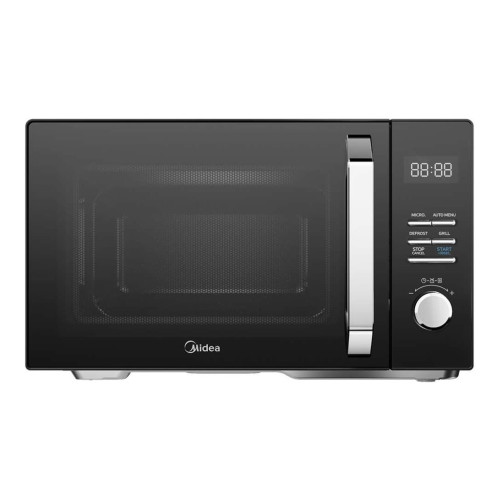 Midea Midea MAG25XF - mikrovågsugn med grill - fristående - svart