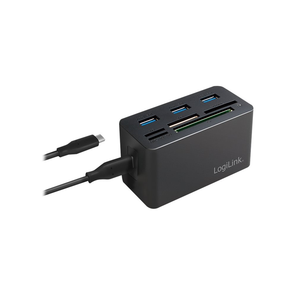 Produktbild för LogiLink - mini-dockningsenhet - USB-C 3.2 Gen 1