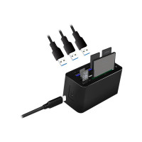 Produktbild för LogiLink - mini-dockningsenhet - USB-C 3.2 Gen 1