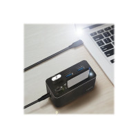 Produktbild för LogiLink - mini-dockningsenhet - USB-C 3.2 Gen 1