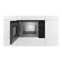 Produktbild för Bosch Serie | 6 BFL524MB0 - mikrovågsugn - inbyggd - svart