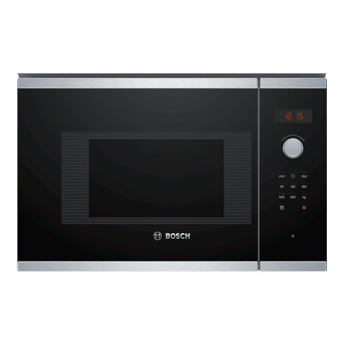 Bosch Bosch Serie | 4 BFL523MS0 - mikrovågsugn - inbyggd - rostfritt stål