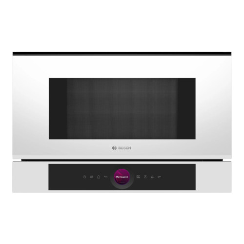 Bosch Bosch Serie | 8 BFL7221W1 - mikrovågsugn - inbyggd - vit
