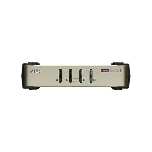 ATEN ATEN CubiQ CS84U - omkopplare för tangentbord/video/mus - 4 portar