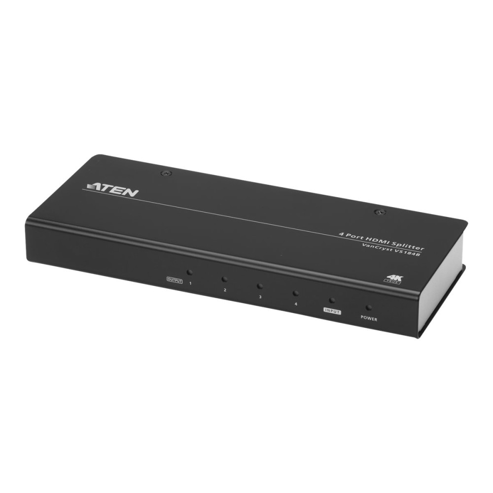 Produktbild för ATEN VanCryst VS184B - video/audiosplitter - 4 portar