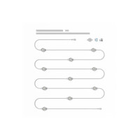 Produktbild för Nanoleaf Essentials Smart Expansion Pack - stränglampor - LED - RGB/varmt vitt/kallt vitt ljus
