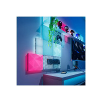 Produktbild för Nanoleaf Blocks Add-On Kit - ljuspanel - LED - 3 W - RGBW-lampa - 1200-6500 K - pegboard
