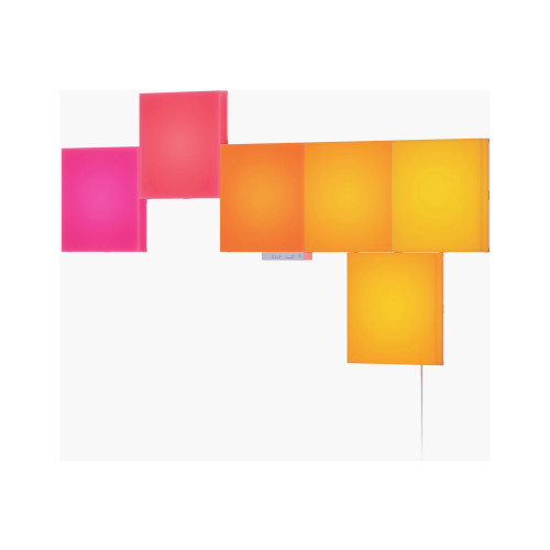 Nanoleaf Nanoleaf Blocks Smarter Kit - ljuspanel - LED - 3 W - RGBW-lampa - 1200-6500 K - fyrkantig (paket om 6)