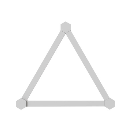 Nanoleaf Nanoleaf Lines Expansion Pack - trådlös belysningsuppsättning - LED x 3 - 2 W - 16 miljoner färger - 1200-6500 K - linjär