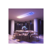 Produktbild för Nanoleaf Skylight Expansion Pack - taklampspanel - LED - 300 x 300 mm - 16 W - RGB/varmt till kallt vitt ljus - 2700-6500 K - fyrkantig