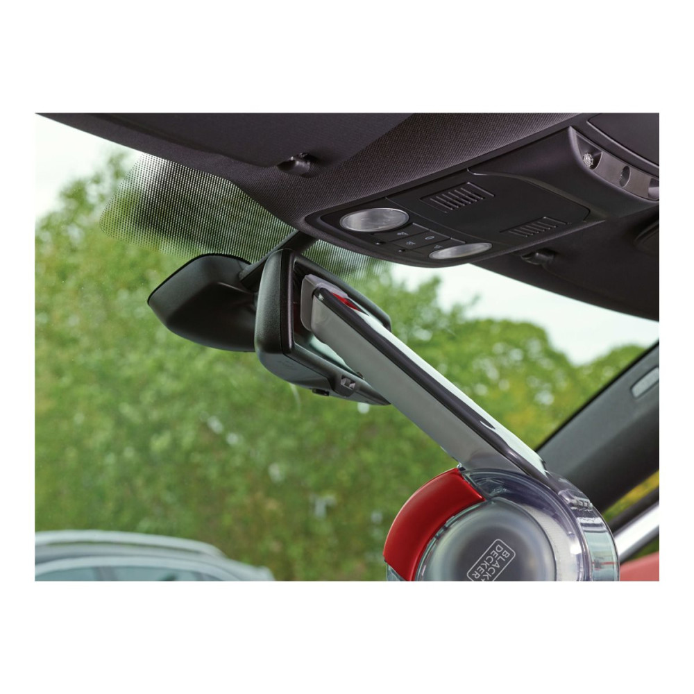 Produktbild för Black & Decker DustBuster Pivot Auto PV1200AV-XJ - dammsugare - handhållen - röd/grå