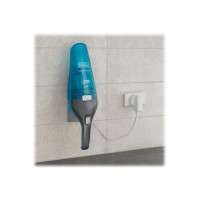 Produktbild för BLACK+DECKER DustBuster WDC215WA - dammsugare - sladdlös - handhållen - blå/titan