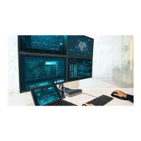 Produktbild för Targus Universal - dockningsstation - USB-C / Thunderbolt 3 - 4 x DP, 4 x HDMI - 1GbE