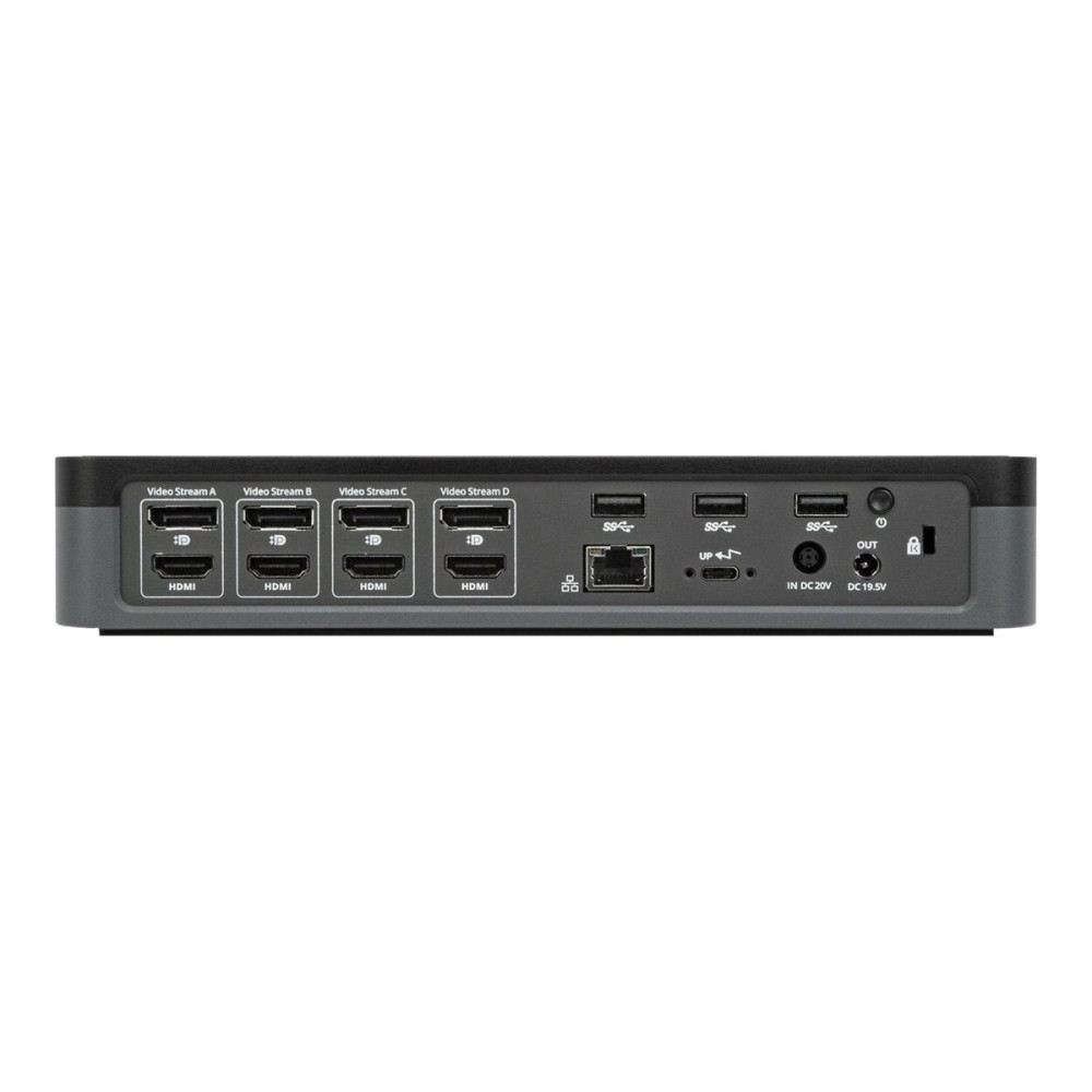 Produktbild för Targus Universal - dockningsstation - USB-C / Thunderbolt 3 - 4 x DP, 4 x HDMI - 1GbE