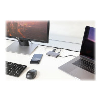 Produktbild för Targus - dockningsstation - USB-C 3.2 Gen 1 / Thunderbolt 3 - VGA, HDMI - 1GbE