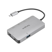 Produktbild för Targus - dockningsstation - USB-C 3.2 Gen 1 / Thunderbolt 3 - VGA, HDMI - 1GbE