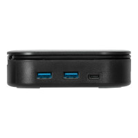Produktbild för Targus USB-C Universal Dual HD Docking Station with 80W PD Pass-Thru - dockningsstation - USB-C 3.2 Gen 2 - 2 x HDMI - 1GbE - TAA-kompatibel