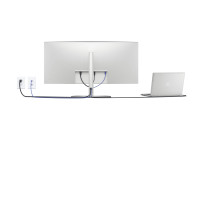 Produktbild för Dell UltraSharp U4025QW - LED-skärm - böjd - 40"