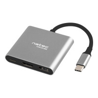 Produktbild för Natec Fowler Mini - dockningsstation - USB-C - HDMI