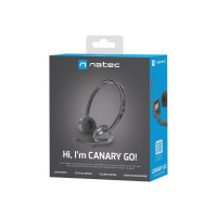 Produktbild för Natec Canary Go - headset - 3,5 mm kontakt