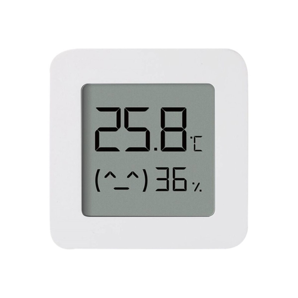 Produktbild för Xiaomi Mi Temperature and Humidity Monitor 2 - temperatur- och fuktighetssensor - Bluetooth 4.2 LE - vit