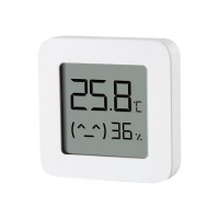 Produktbild för Xiaomi Mi Temperature and Humidity Monitor 2 - temperatur- och fuktighetssensor - Bluetooth 4.2 LE - vit