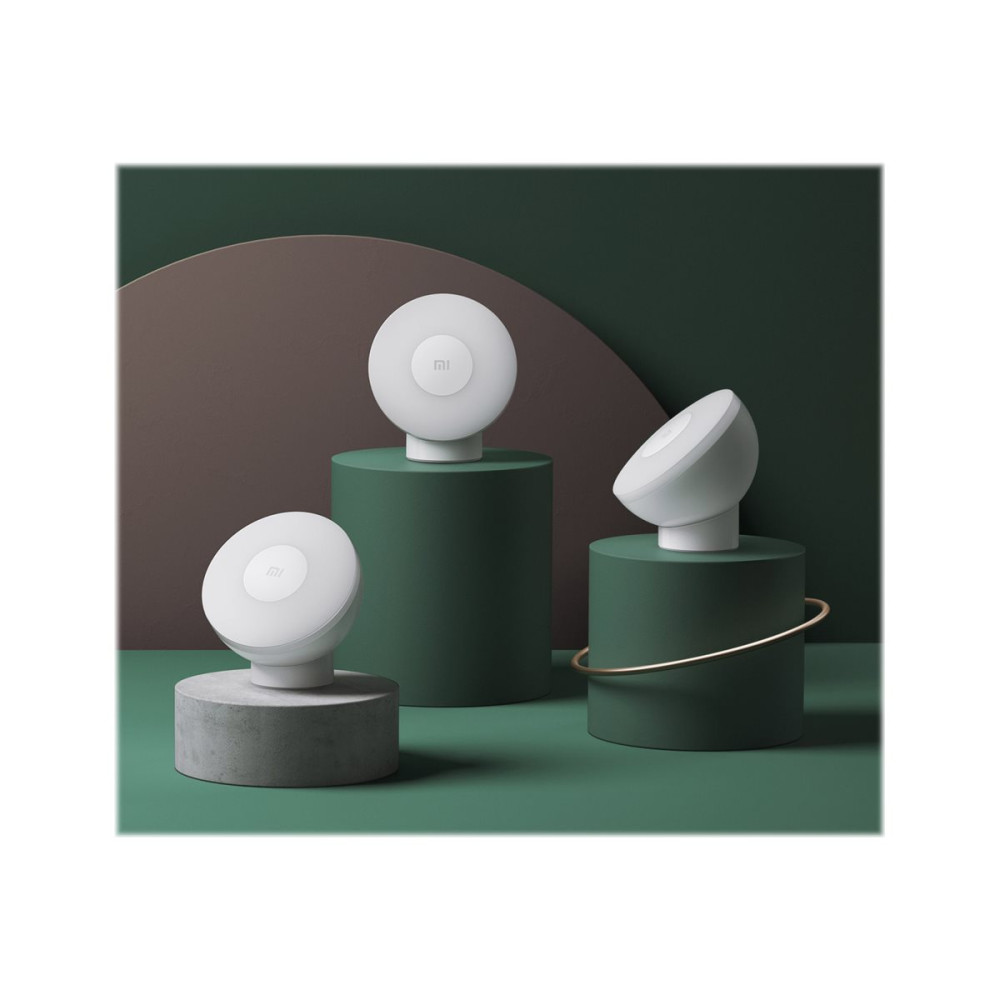 Produktbild för Xiaomi Mi Motion Activated 2 - nattlampa - LED - 0.34 W - varmt, gult ljus - 2800 K