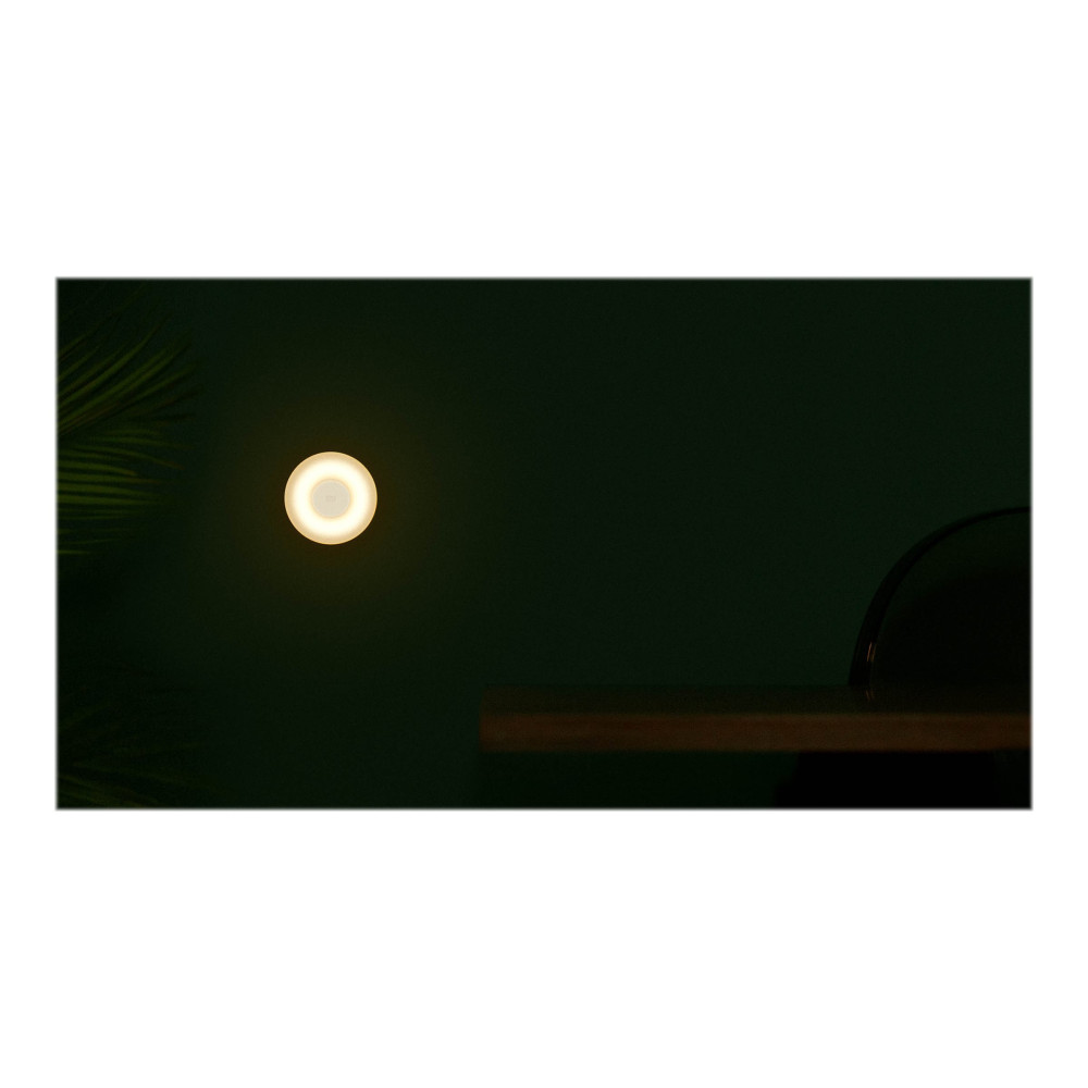 Produktbild för Xiaomi Mi Motion Activated 2 - nattlampa - LED - 0.34 W - varmt, gult ljus - 2800 K